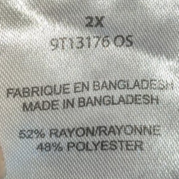 -Long Soft Gray Scoop Neck Sweater Size 2X - Picture 4 of 4